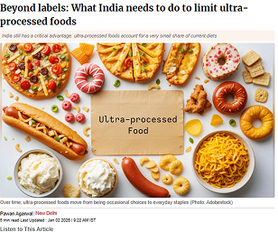 Beyond labels: What India needs to do to limit ultra-processed foods