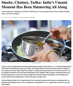Smoke, Chutney, Tadka: India’s Umami Moment Has Been Simmering All Along