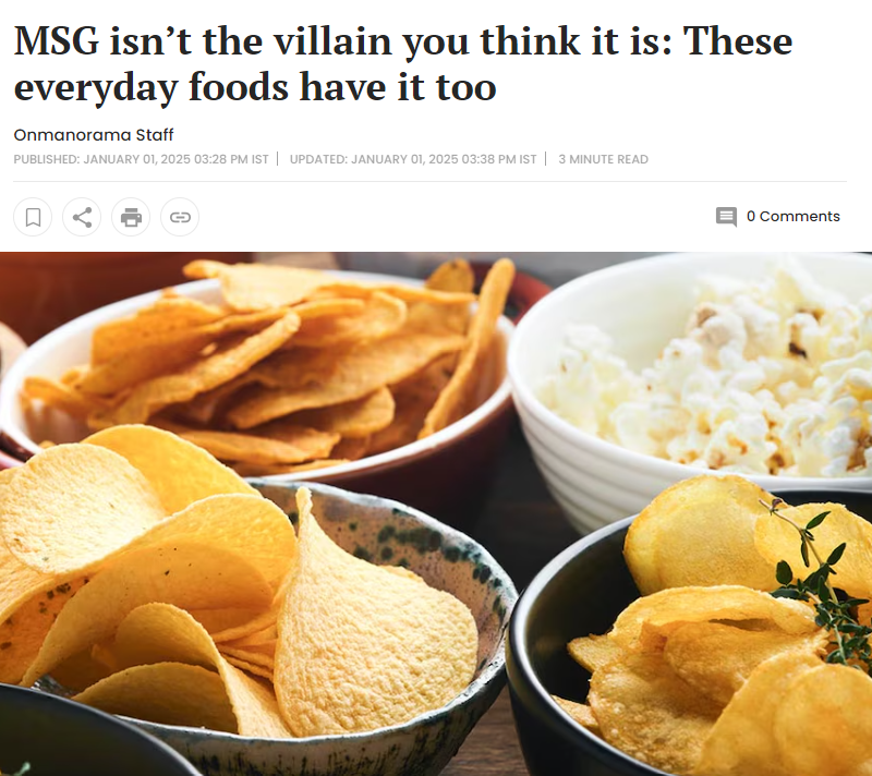MSG isn’t the villain you think it is: These everyday foods have it too