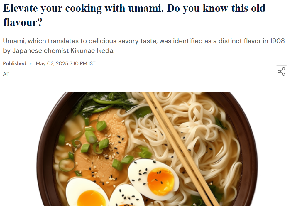 Elevate your cooking with umami. Do you know this old flavour?