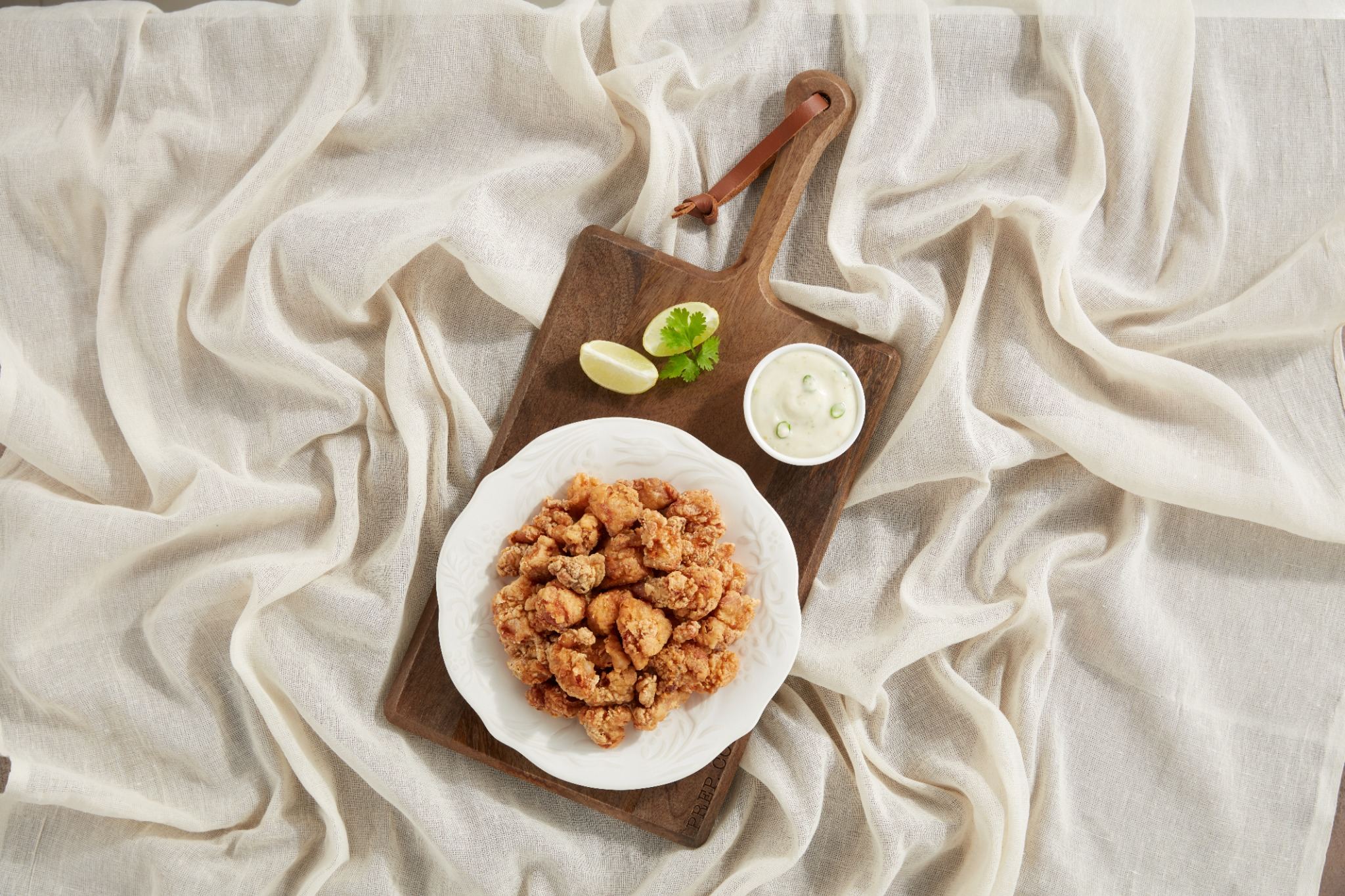 Chicken Karaage with Spicy Yuzu Mayo