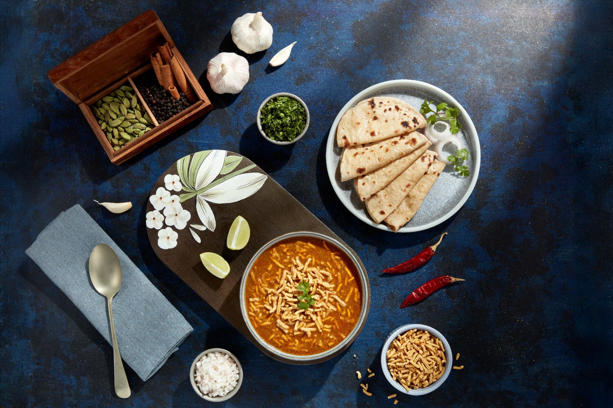 Sev Bhaji with Khandeshi Masala